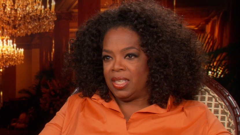 Oprah Winfrey talks with theGrio's Chris Witherspoon in an interview that aired Aug. 5, 2013.