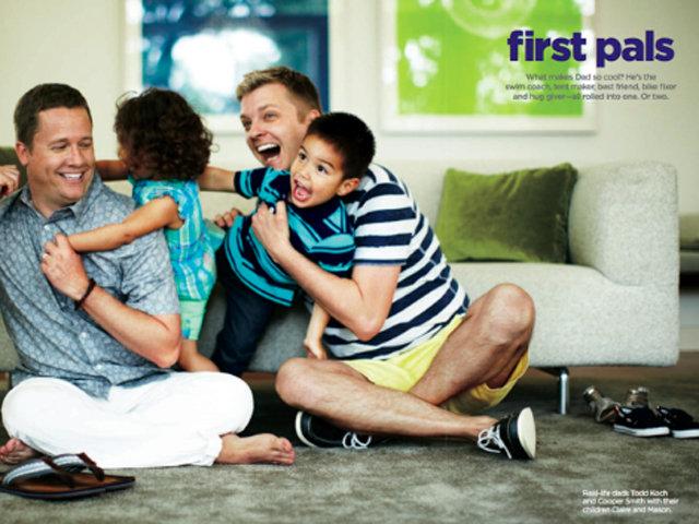 Two dads in JC Penney's new Father's Day ad