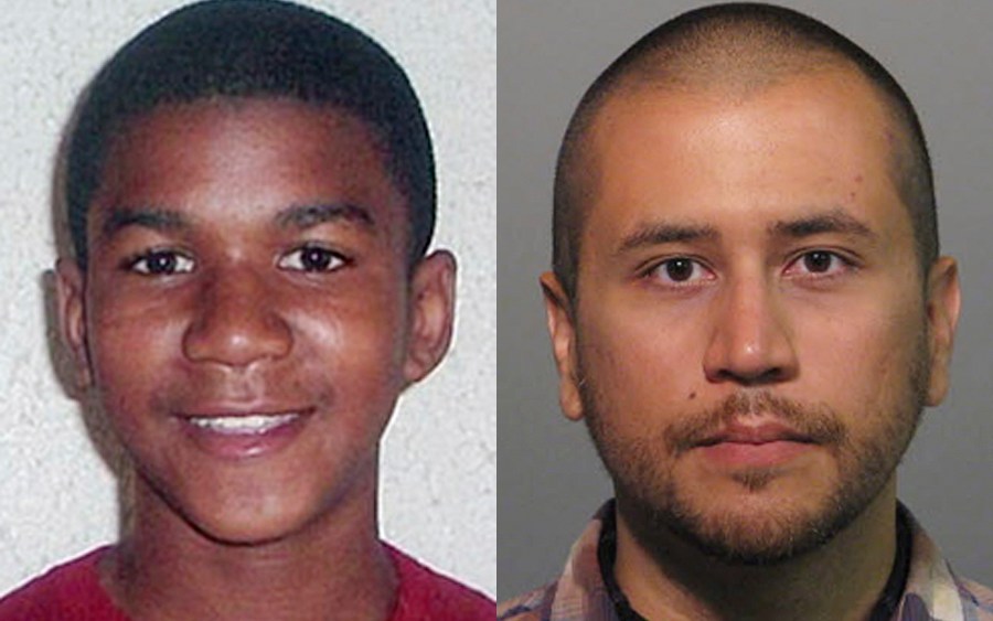 FILE -This combo made from file photos shows Trayvon Martin, left, and George Zimmerman. George Zimmerman, 28, the neighborhood watch volunteer who shot 17-year-old Trayvon Martin, was arrested and charged with second-degree murder. The central Florida...