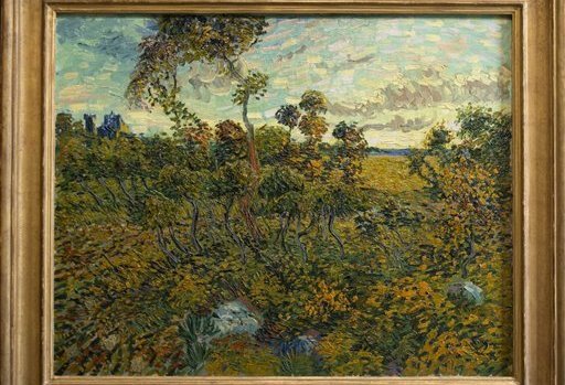 "Sunset at Montmajour" by Vincent Van Gogh