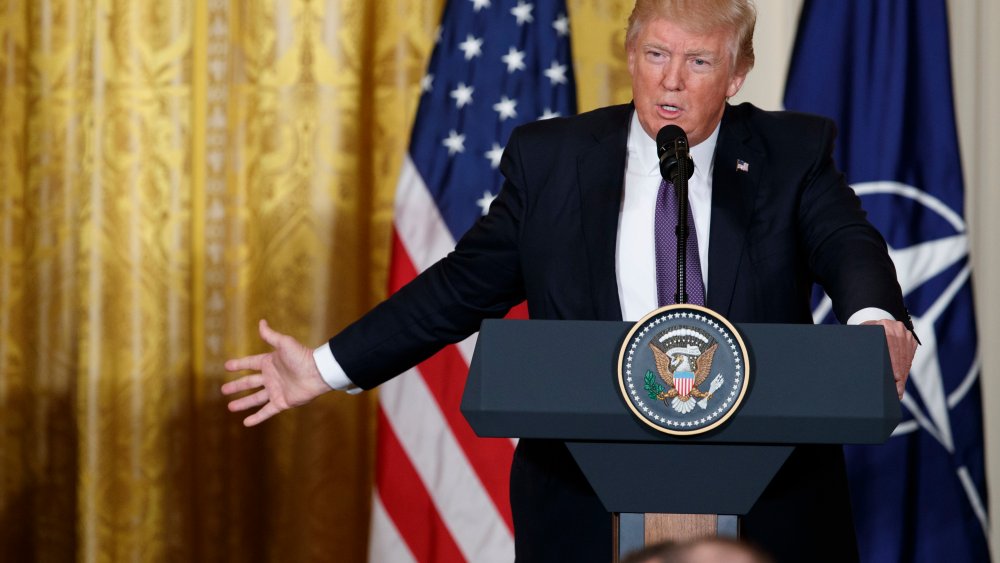 Image: Donald Trump, Jens Stoltenberg