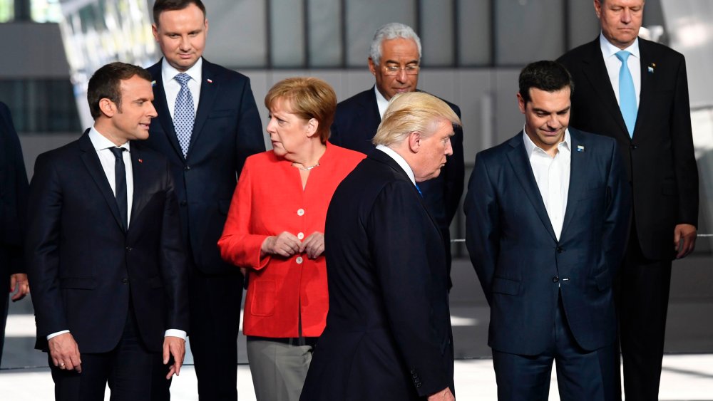 Image: BELGIUM-NATO-DEFENCE-POLITICS-DIPLOMACY-MEETING