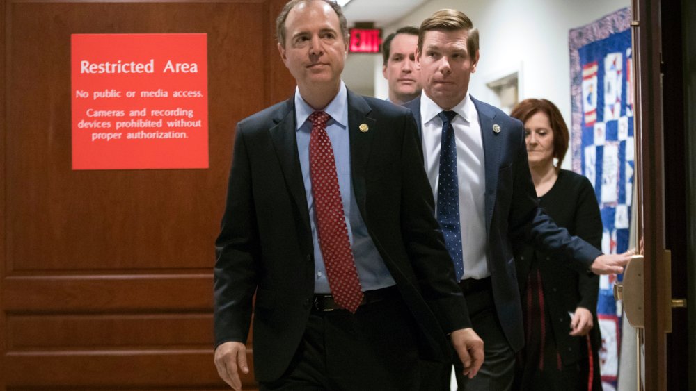 Image: Devin Nunes, Eric Swalwell, Jim Himes