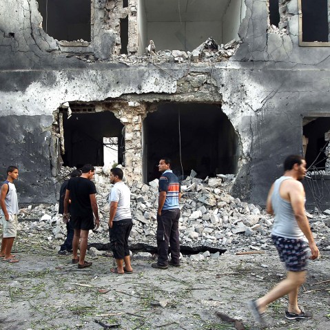 Image: TOPSHOTS-LIBYA-UNREST-BLAST