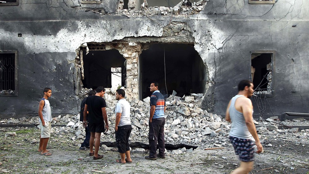 Image: TOPSHOTS-LIBYA-UNREST-BLAST
