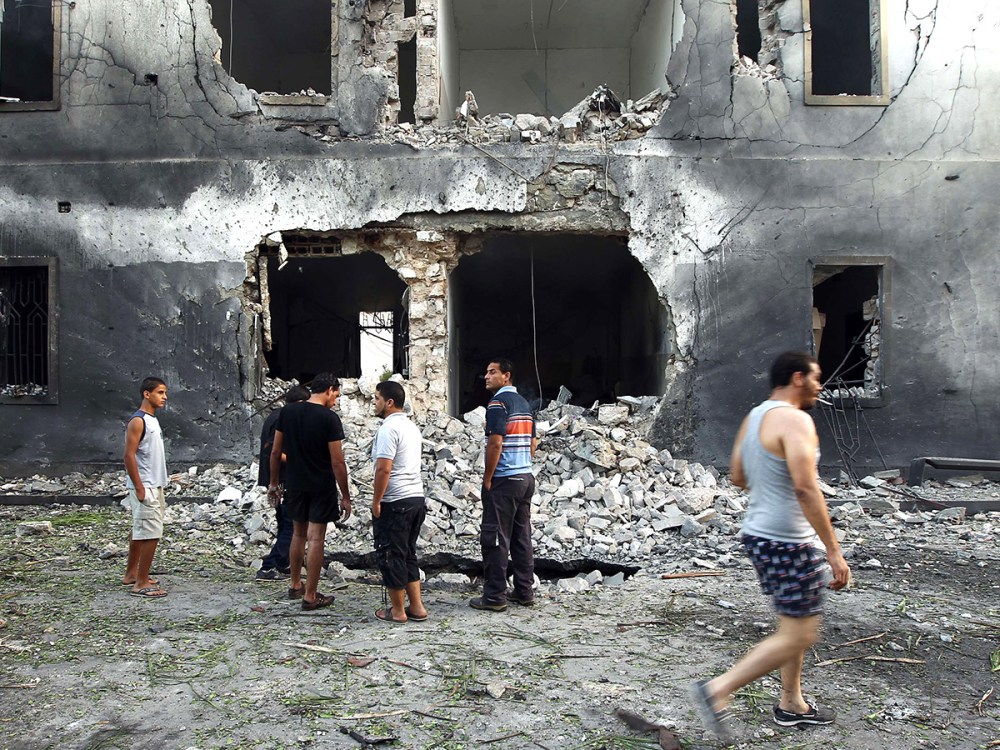 Image: TOPSHOTS-LIBYA-UNREST-BLAST
