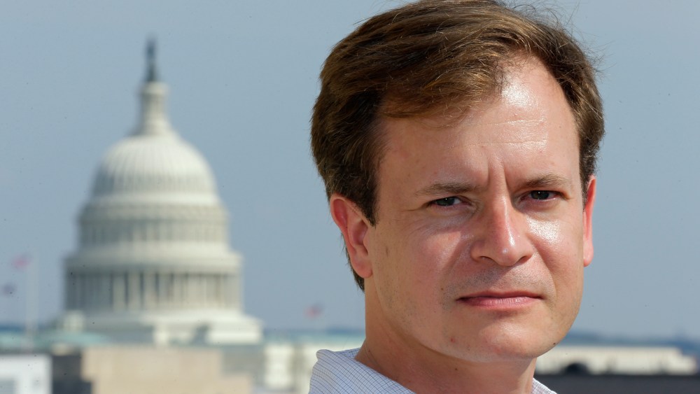 Eric Glatt, a Georgetown Law student, poses for a photograph on their campus, Wednesday, June 12, 2013 in Washington. A federal judge in New York ruled this week that Fox Searchlight Pictures violated minimum wage and overtime laws by not paying...