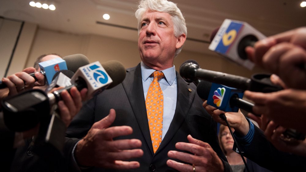 Democratic Virginia attorney general candidate Mark Herring in Tysons Corner, Va., November 6, 2013.