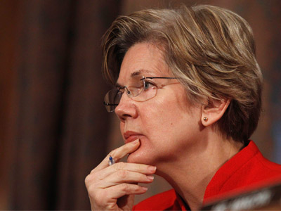 Sen. Elizabeth Warren of Massachusetts. (Photo by Gary Cameron/Reuters)