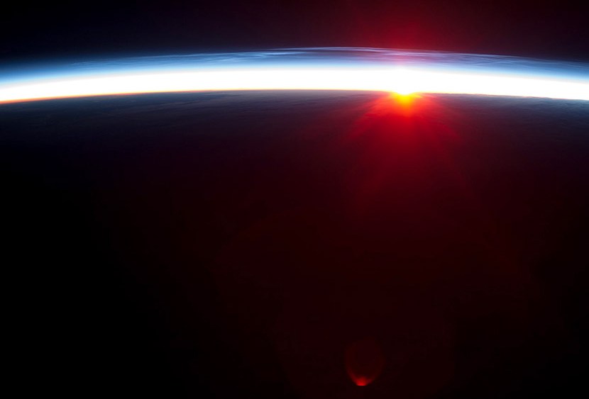 Image: SPACE-US-ISS-SUN