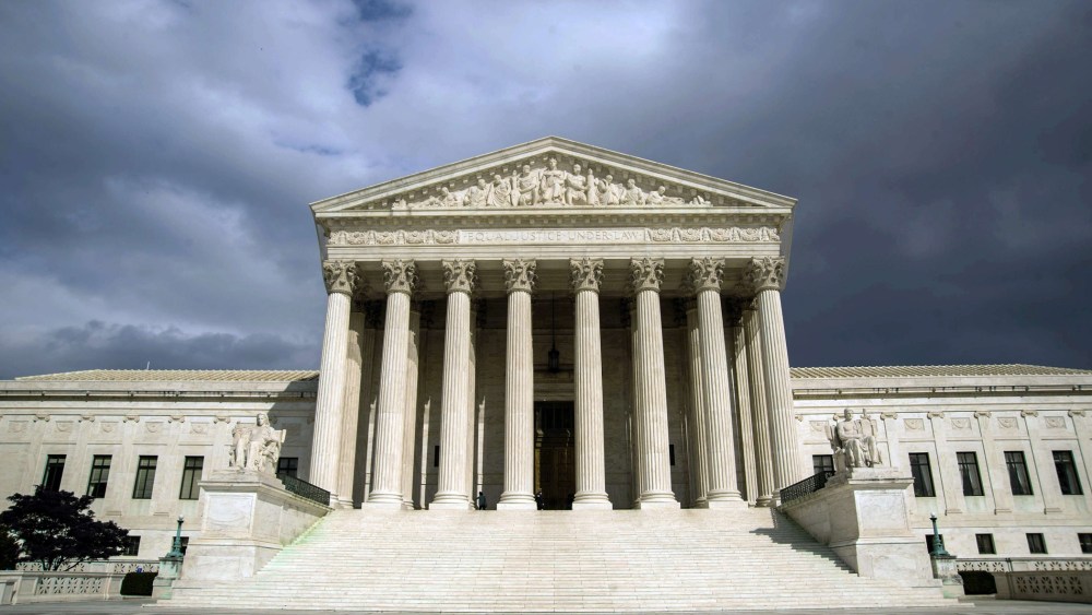 The US Supreme Court Building is seen in this March 31, 2012 file photo on Capitol Hill in Washington, D.C.