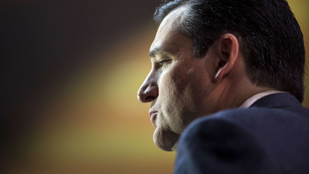 Senator Ted Cruz (R-TX) speaks during the American Conservative Union Conference March 6, 2014 in National Harbor, Washington.