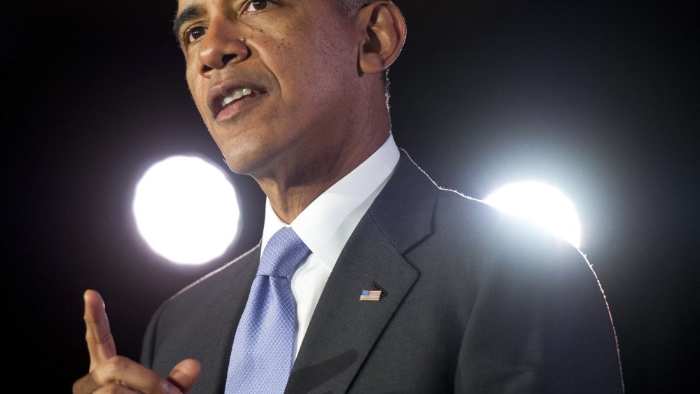 President Obama speaks at Valencia College in Orlando, Florida, March 20, 2014.