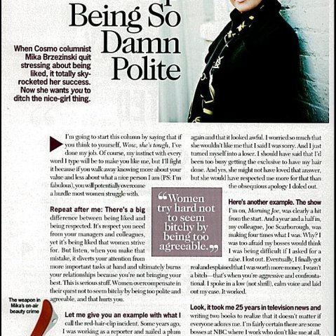 Mika Brzezinski: "Stop being so damn polite"