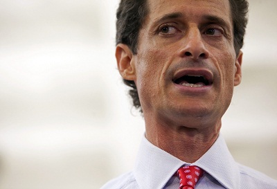 New York mayoral candidate Anthony Weiner speaks during a news conference in New York July 23, 2013. (Photo by Eric Thayer/Reuters)