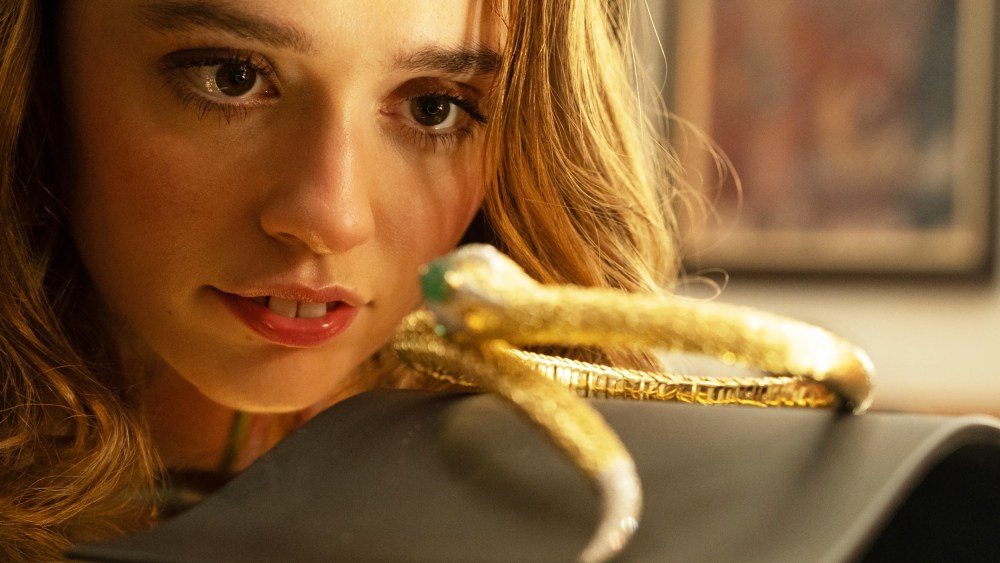 Aimee Lou Wood as Chelsea in season 3 of "The White Lotus."