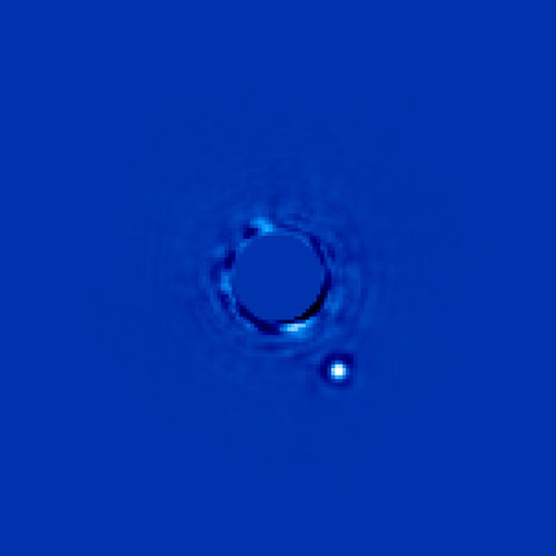 Gemini Planet Imager’s first light image of Beta Pictoris b.
