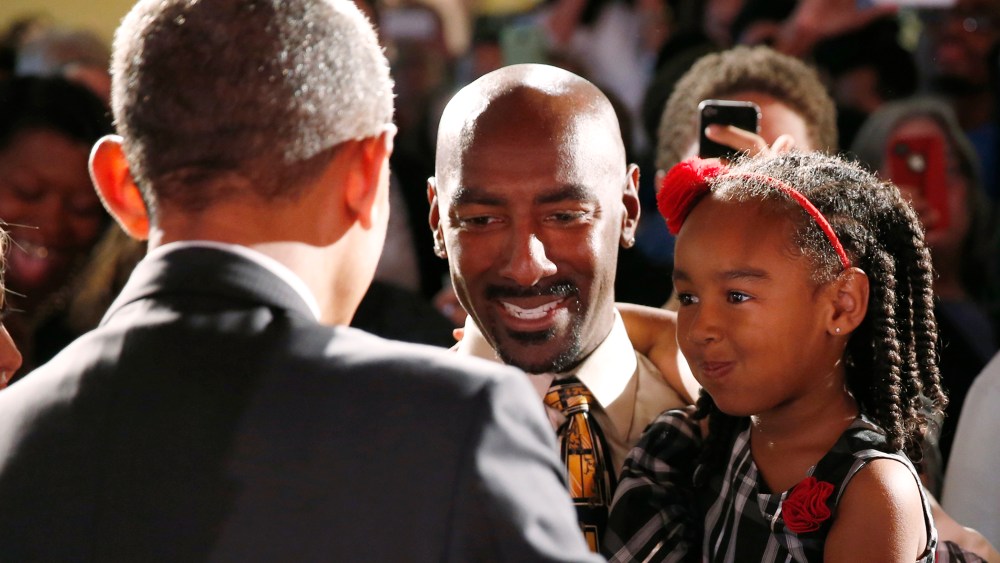 President Obama greets audience members after a talk on the economy and working families in Orlando last March.