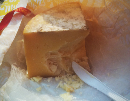 Delicious artisanal cheese care of RNC Chairman Reince Priebus.