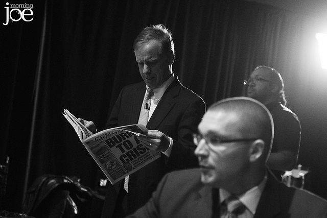 Fmr. Gov. Howard Dean, D-Vt., and Interim Superintendent of the Fort Lee Public Schools Steven Engravalle.