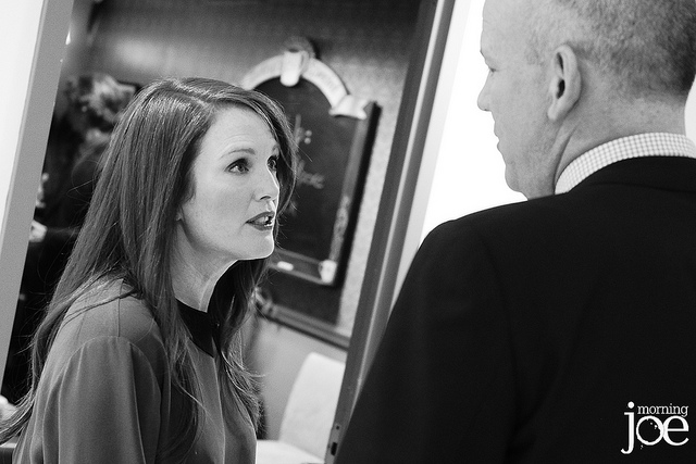 Julianne Moore drops by Morning Joe to talk 