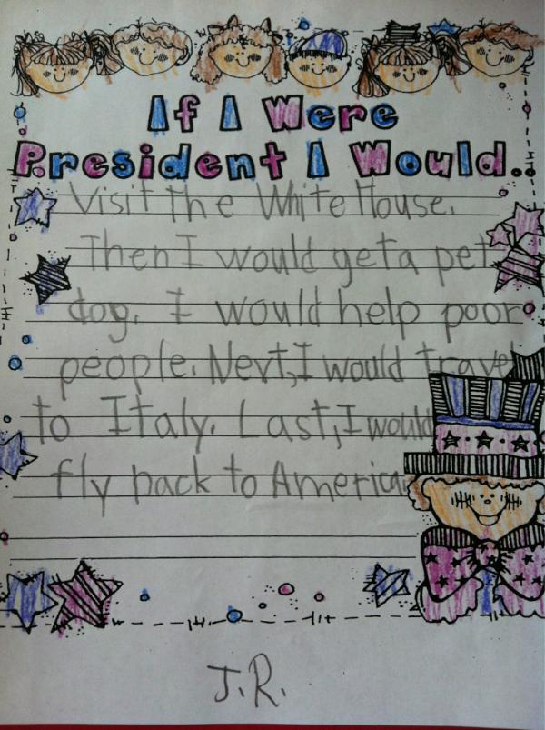 If I were president I would...