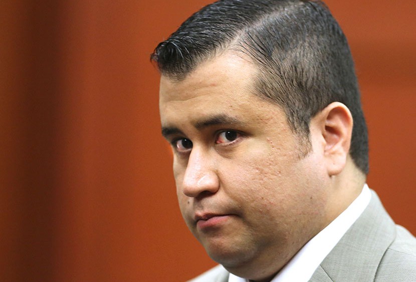 George Zimmerman in the courtroom during his trial in Seminole Circuit Court, in Sanford, Fla., July  9, 2013.  (Photo by Joe Burbank/Orlando Sentinel/AP)