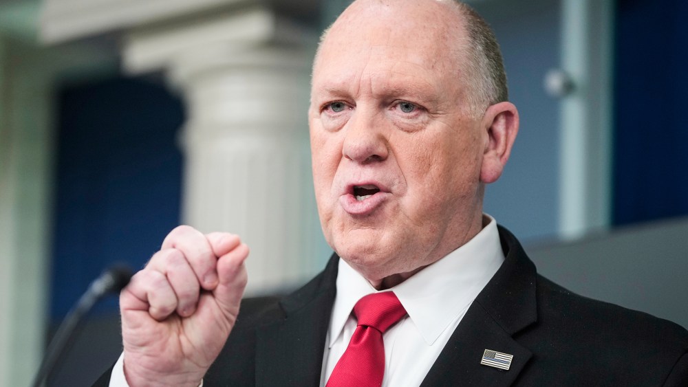 Tom Homan speaks
