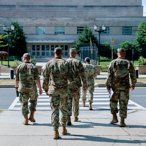 Image: Federal Law Enforcement Increases DC Presence After Trump Decries Crime