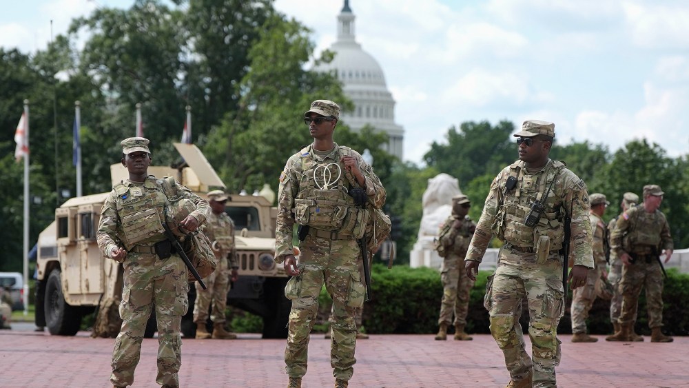 Trump Increases Federal Law Enforcement Presence, Deploys National Guard In Nation's Capital