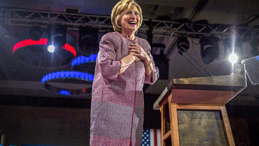 Hillary Clinton.