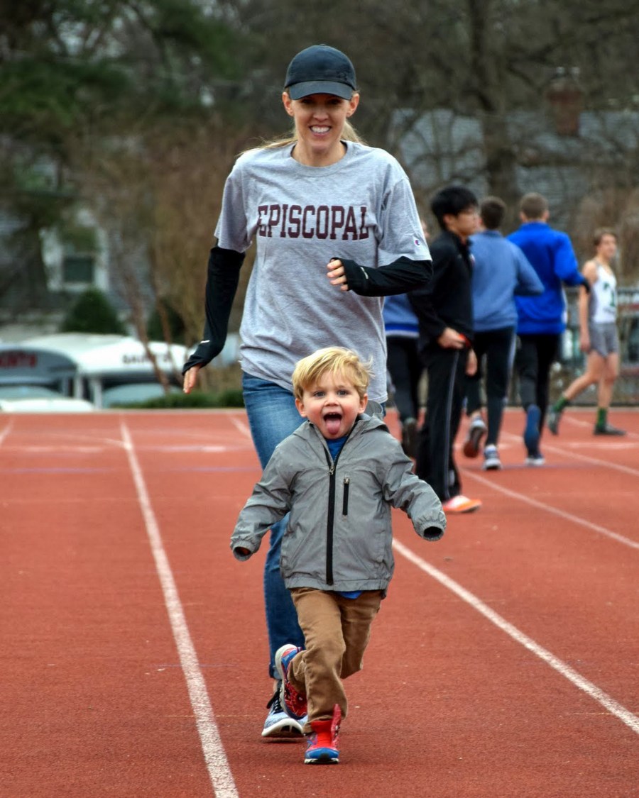 Keira D'Amato and her son.