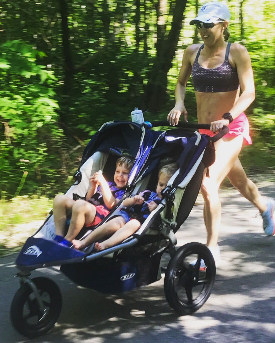 Keira D'Amato and her son.