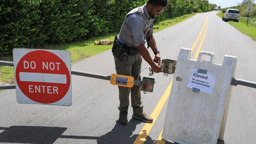 Image: Florida's Everglades National Park Partially Closed Due To Government Shutdown
