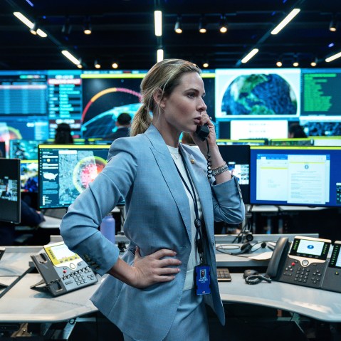 Rebecca Ferguson as Captain Olivia Walker in "A House of Dynamite."