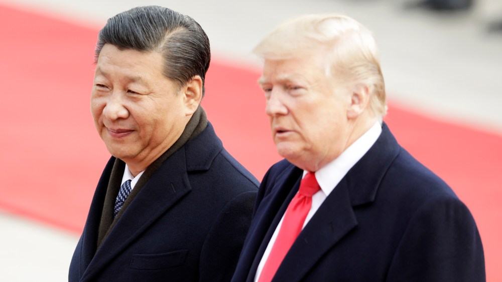 Xi Jinping, China's president, and U.S. President Donald Trump.