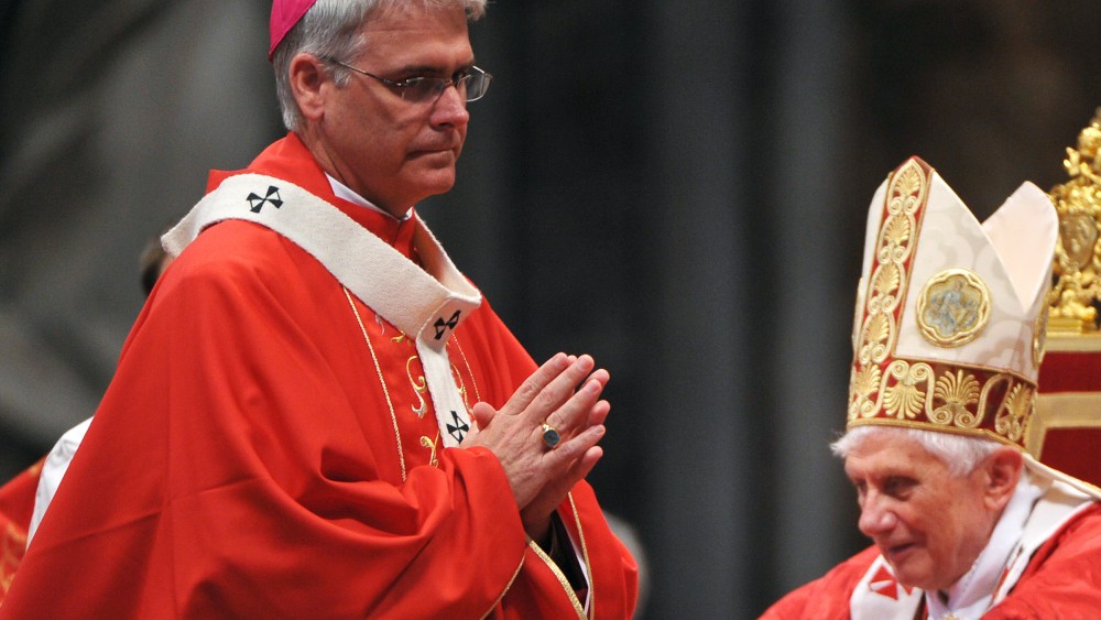US Archbishop of Oklahoma City Paul Stagg Coakley at The Vatican.