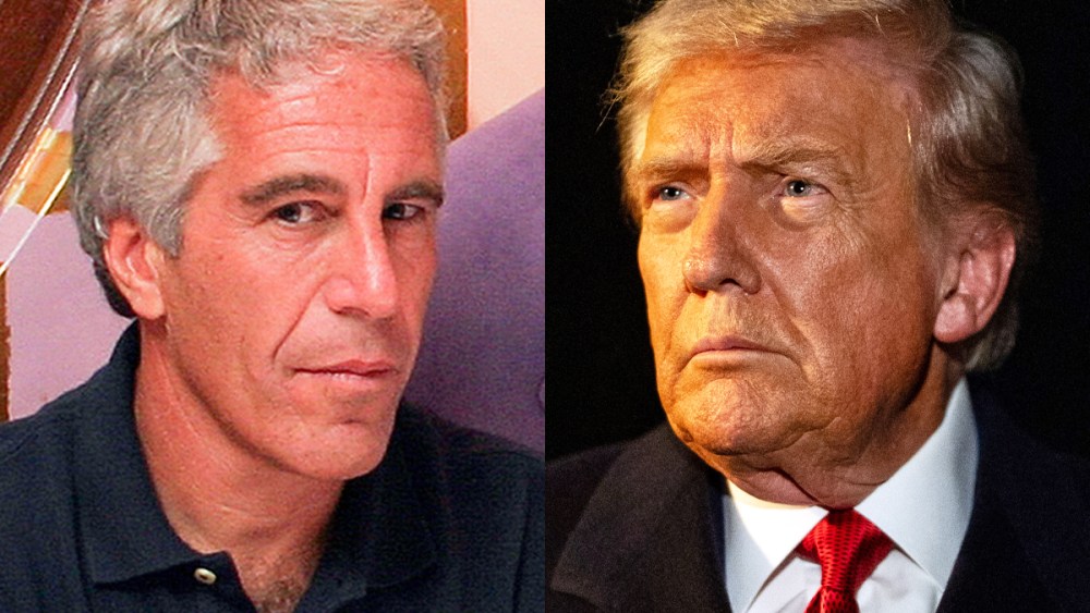 Jeffrey Epstein; Donald Trump.