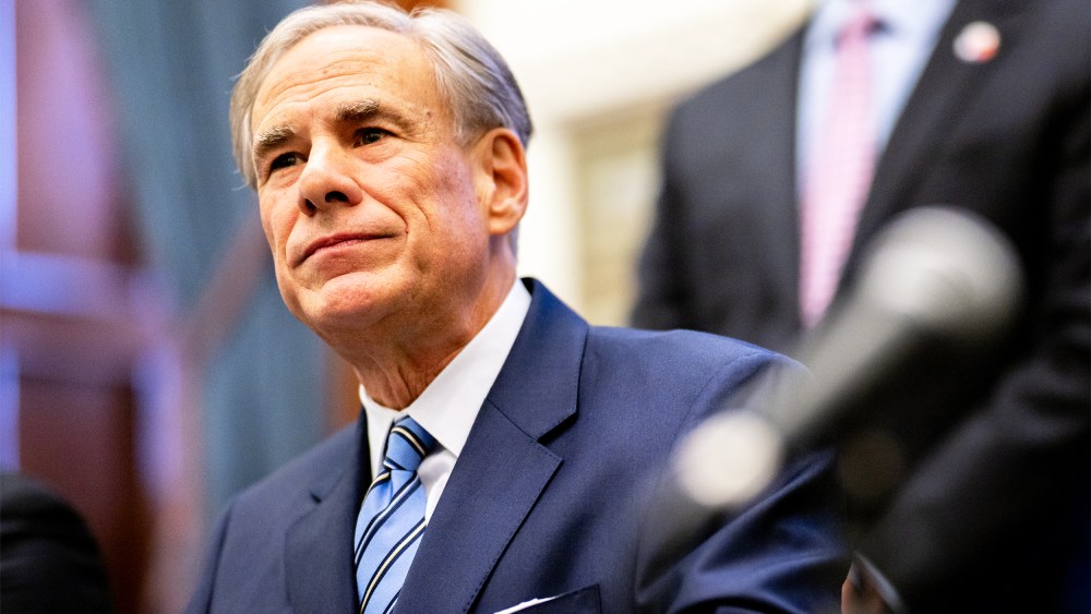 Gov. Greg Abbott.