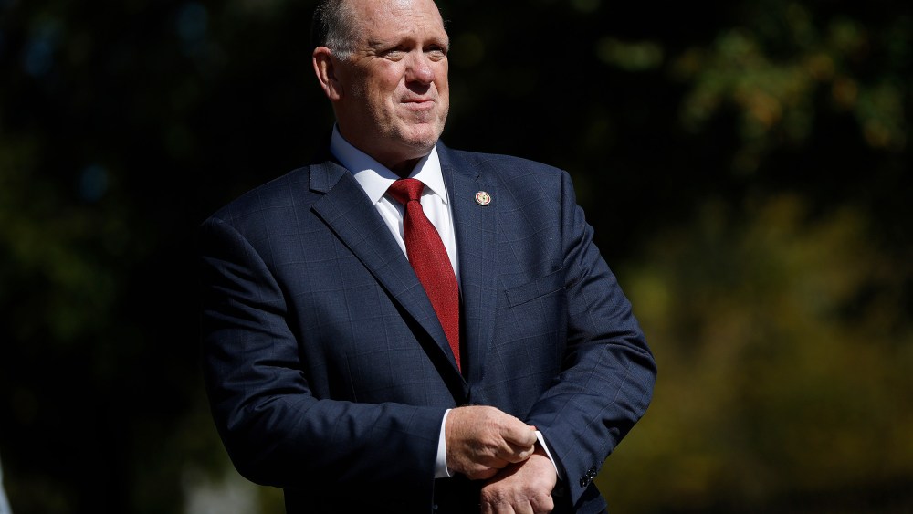 White House Border Czar Tom Homan outside of the White House.