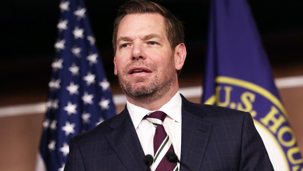 U.S. Eric Swalwell at the U.S. Capitol Building.