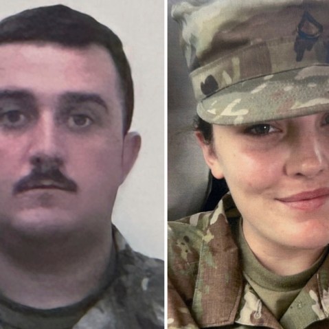 Sarah Beckstrom and Andrew Wolfe.