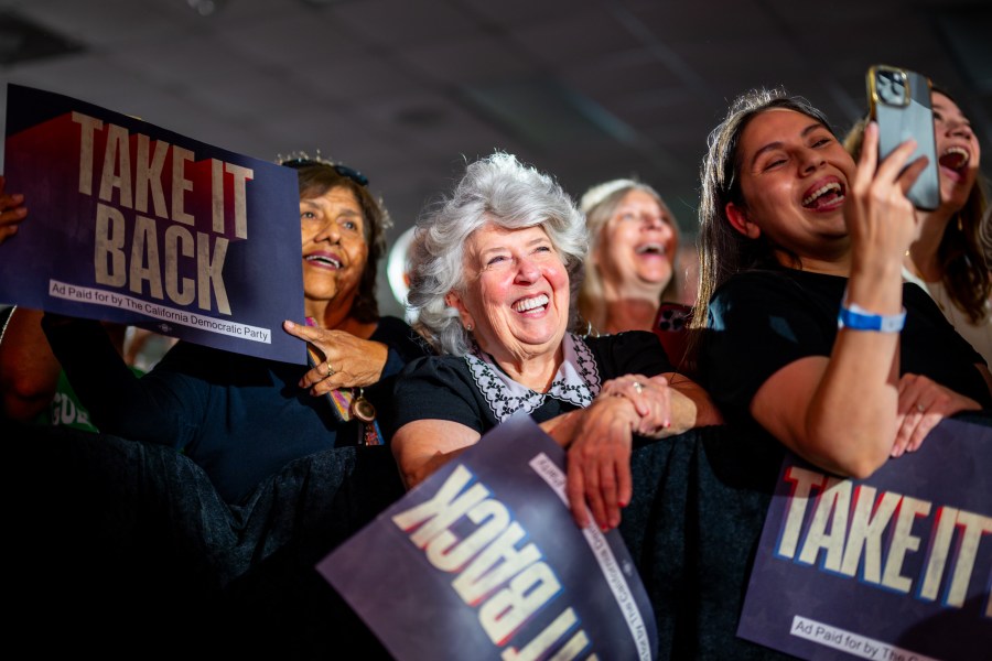 California Governor Newsom Joins  Harris County, Texas Democrats' Rally In Houston