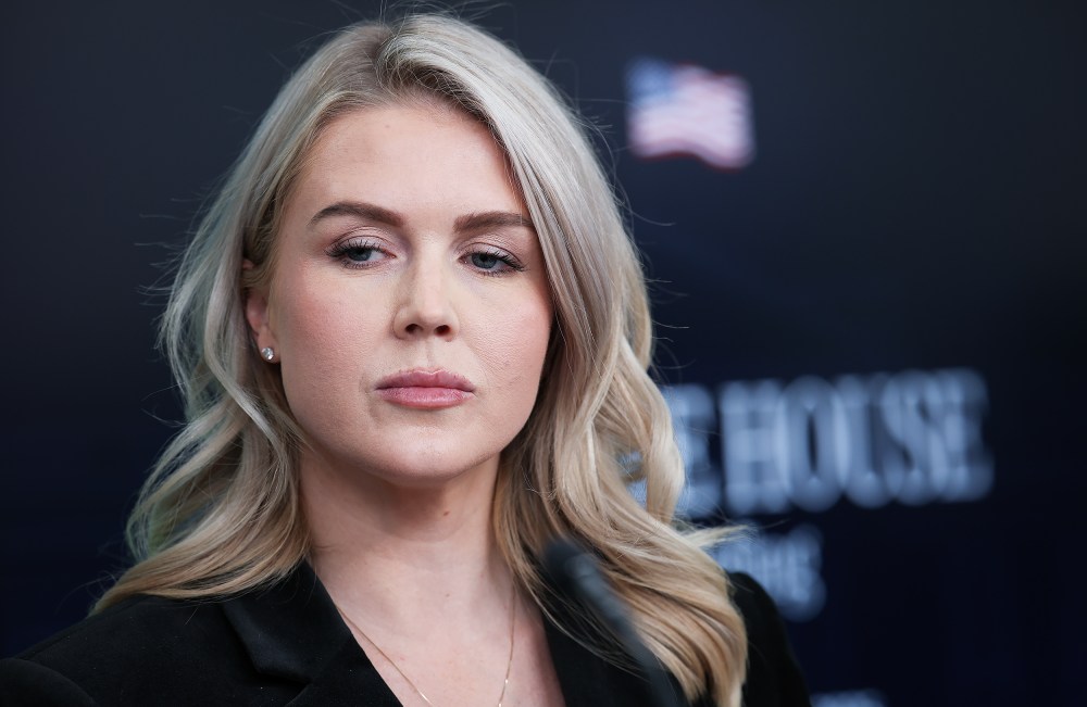 White House Press Secretary Karoline Leavitt during a White House press briefing.
