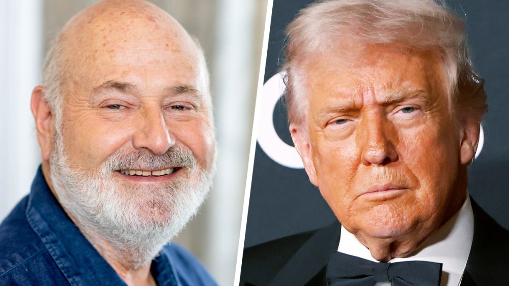 Rob Reiner; President Donald Trump.