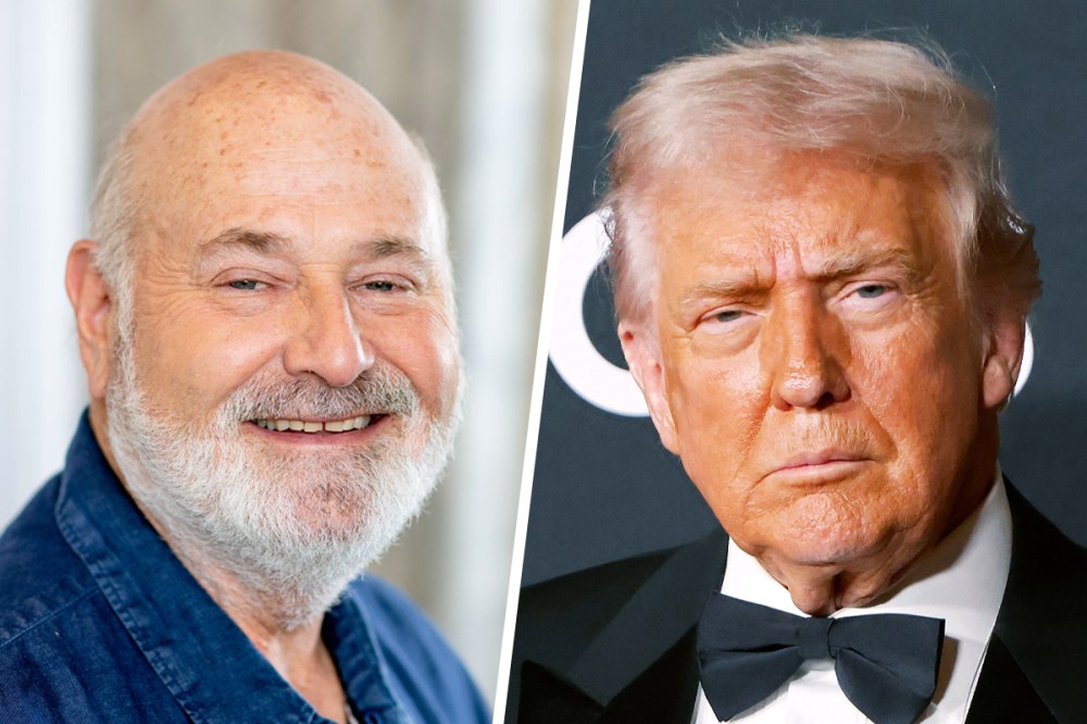Rob Reiner; President Donald Trump.
