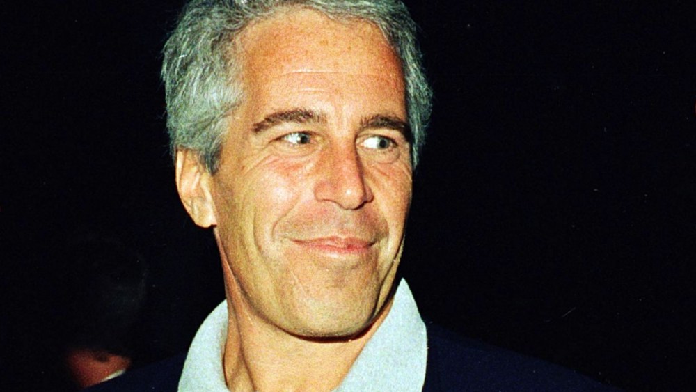 Jeffrey Epstein during a party on Feb. 12, 2000 at the Mar-a-Lago club in Palm Beach, FL.