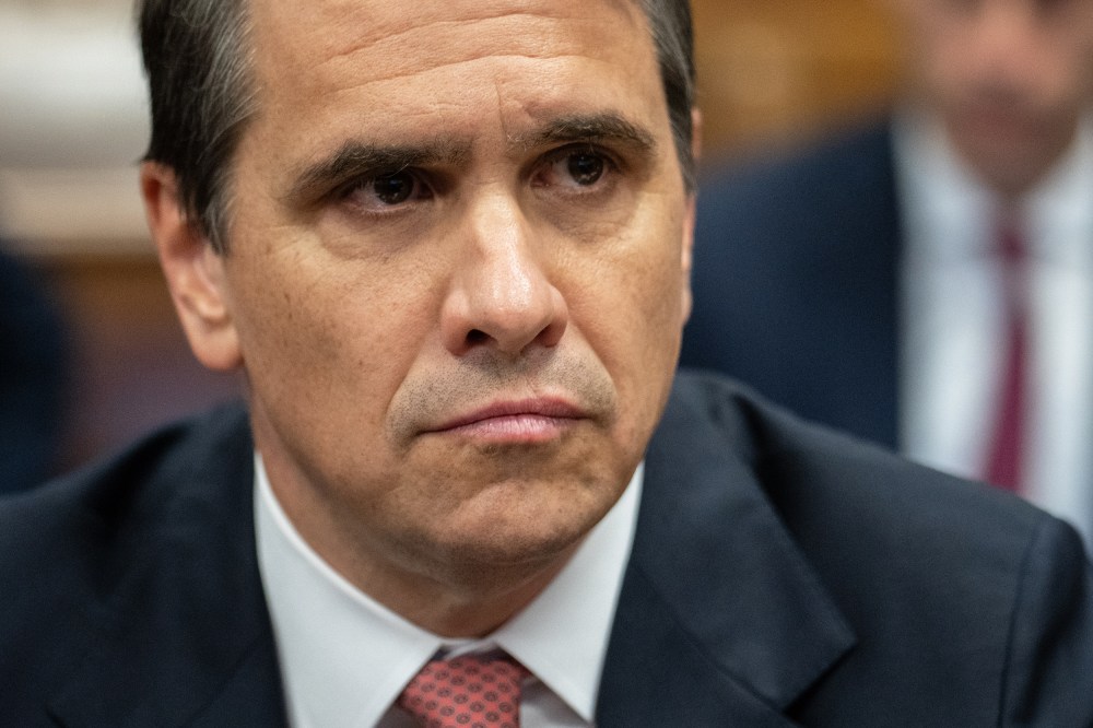 Todd Blanche sits in the courtroom at Manhattan Criminal Court on May 3, 2024, in New York City.