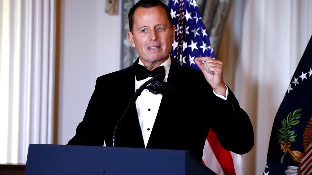 Ambassador Richard Grenell, Kennedy Center President, speaks at the 48th Kennedy Center Honors Medallion Reception.