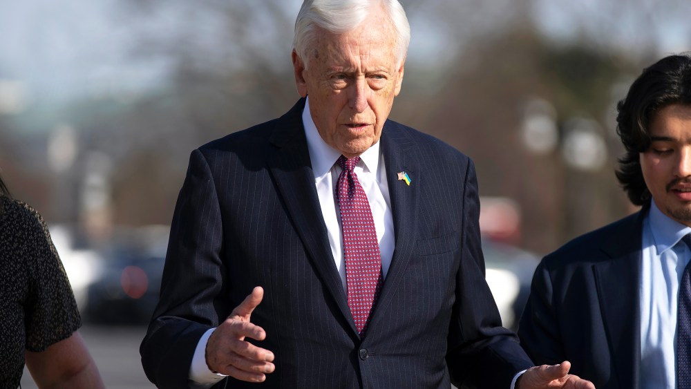 Rep. Steny Hoyer on Jan. 8 in Washington, D.C.